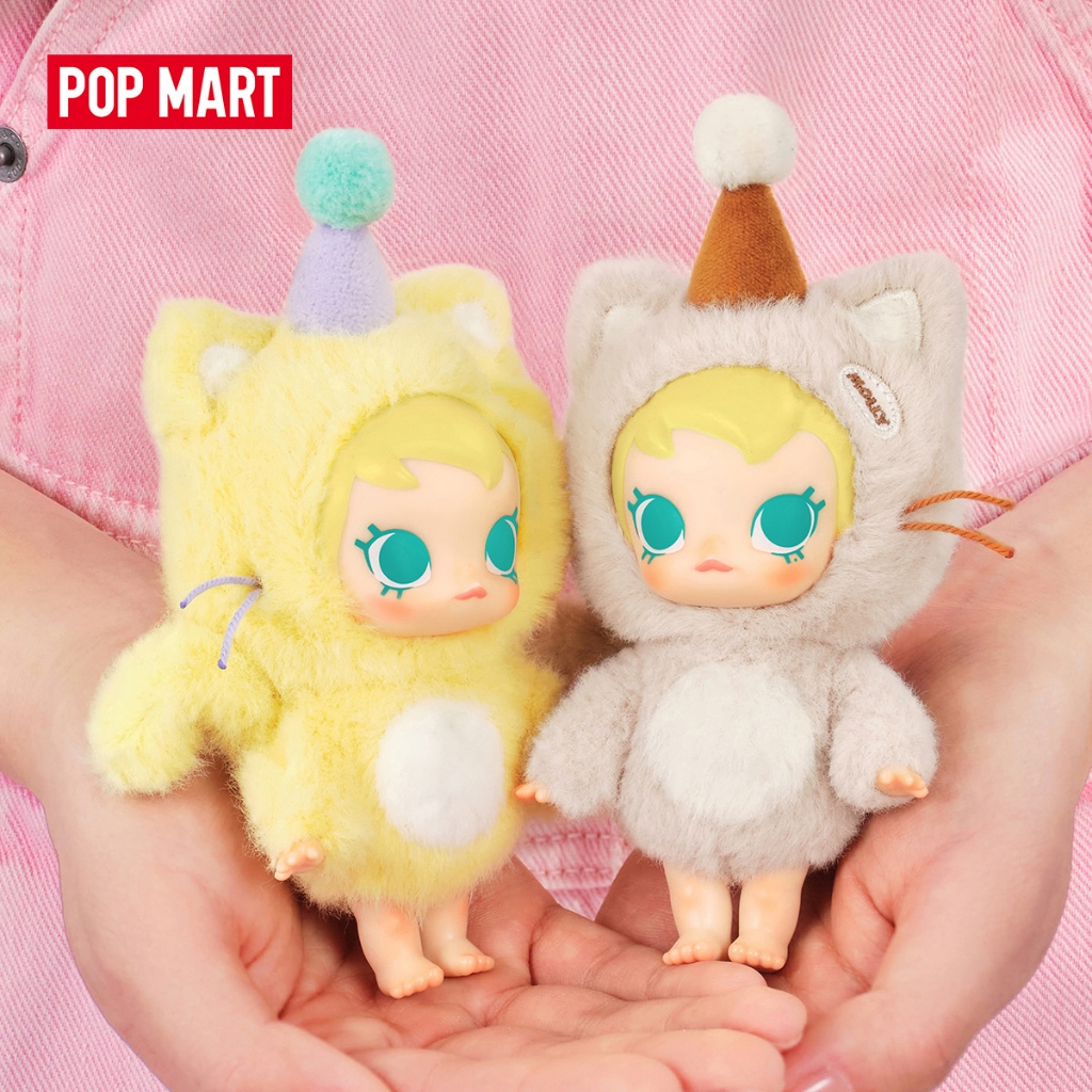 POP MART Baby Molly Pocket Friends Series-Vinyl Plush Pendant
