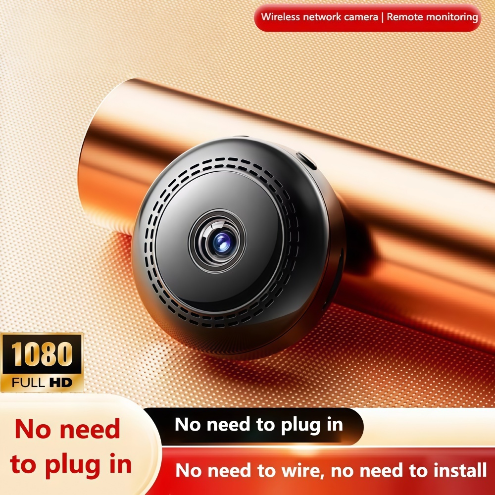 A908 Wireless WiFi Mini Camera 1080P HD Night Vision Home Security CCTV ...