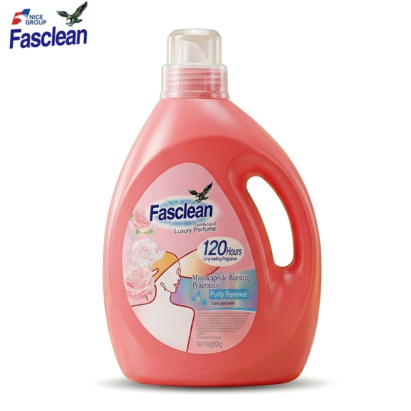 FASCLEAN Fragrant Laundry Detergent 2000g 1Bottle Rapid Stain Removal ...