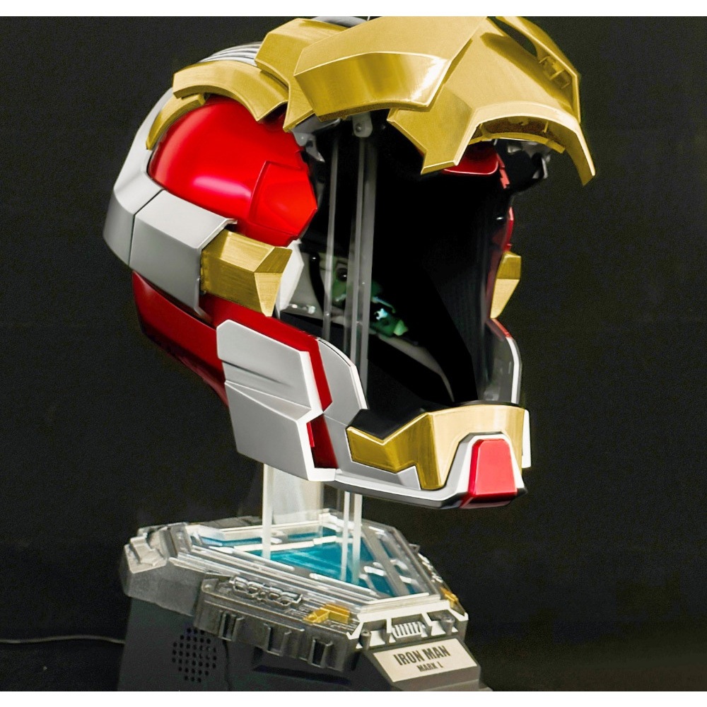 NOBODY MK17 Iron Man helmet voice-controlled wearable - Iron Man