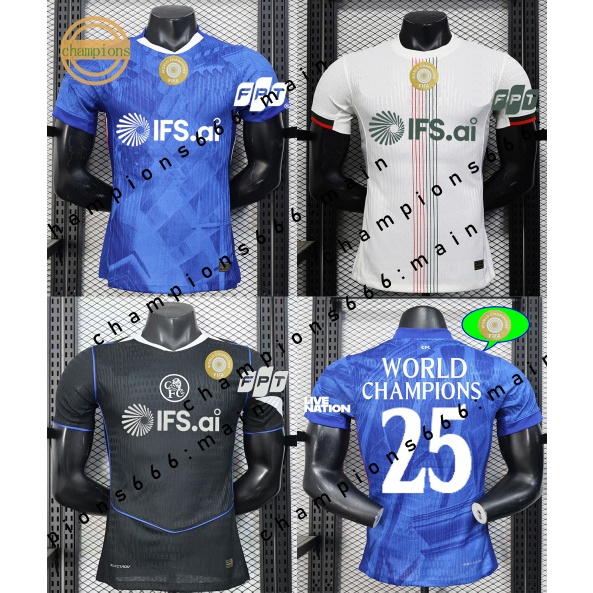 [Player Version]2025/26 Chelsea home away and third Football Shirts Men ...