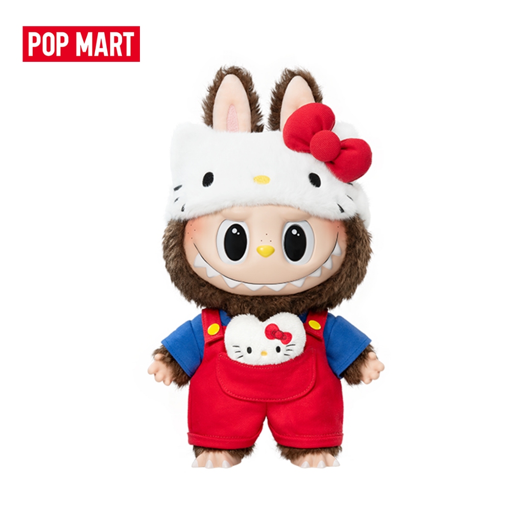 POP MART THE MONSTERS × HELLO KITTY-Vinyl Plush Doll Labubu