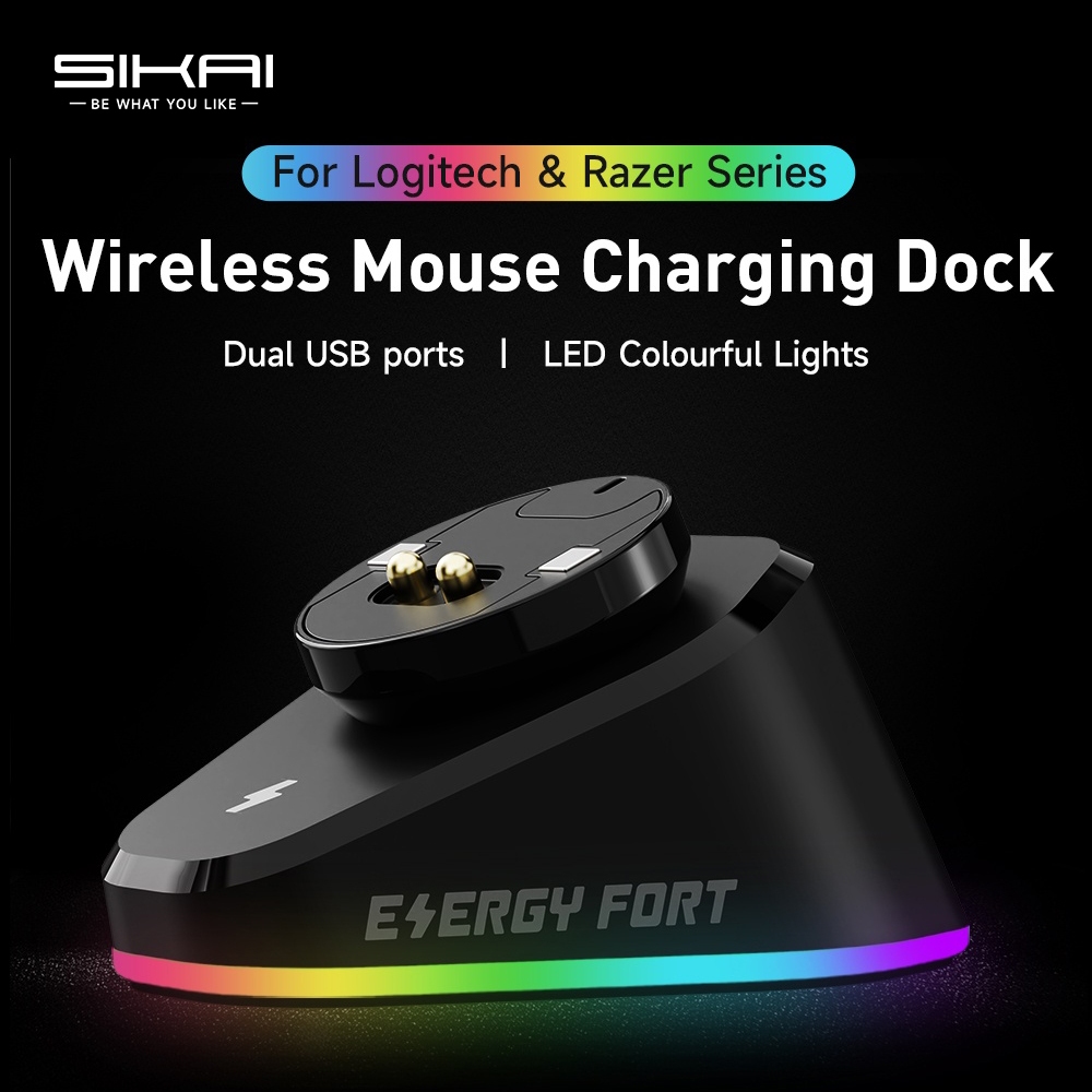 Wireless Mouse Charging Dock for G Pro X Superlight G502 lightspeed ...