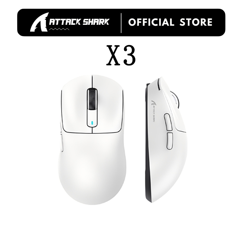 ATTACK SHARK X3 Wireless Gaming Mouse Lightweight PAW3395 26000dpi