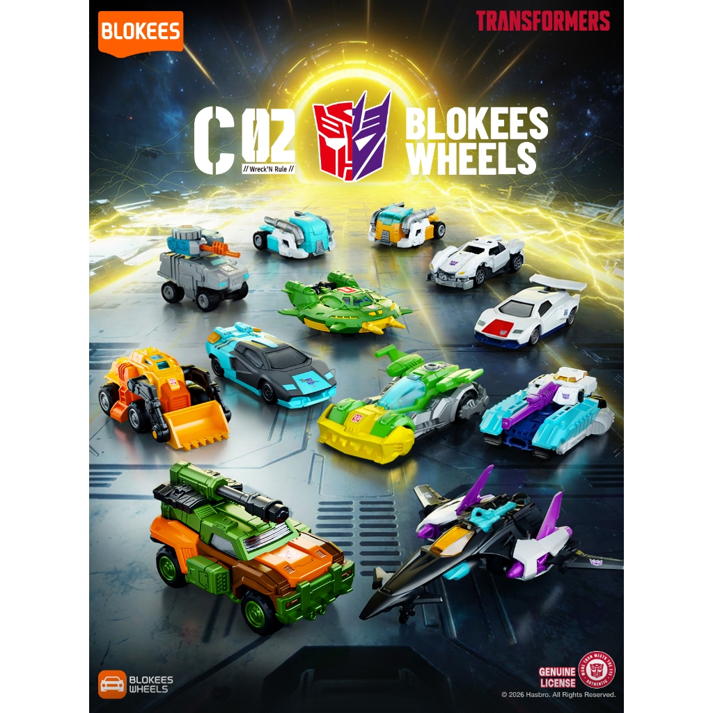 NEW] BLOKEES WHEELS TRANSFORMERS C01 Auto Prime | Shopee Singapore