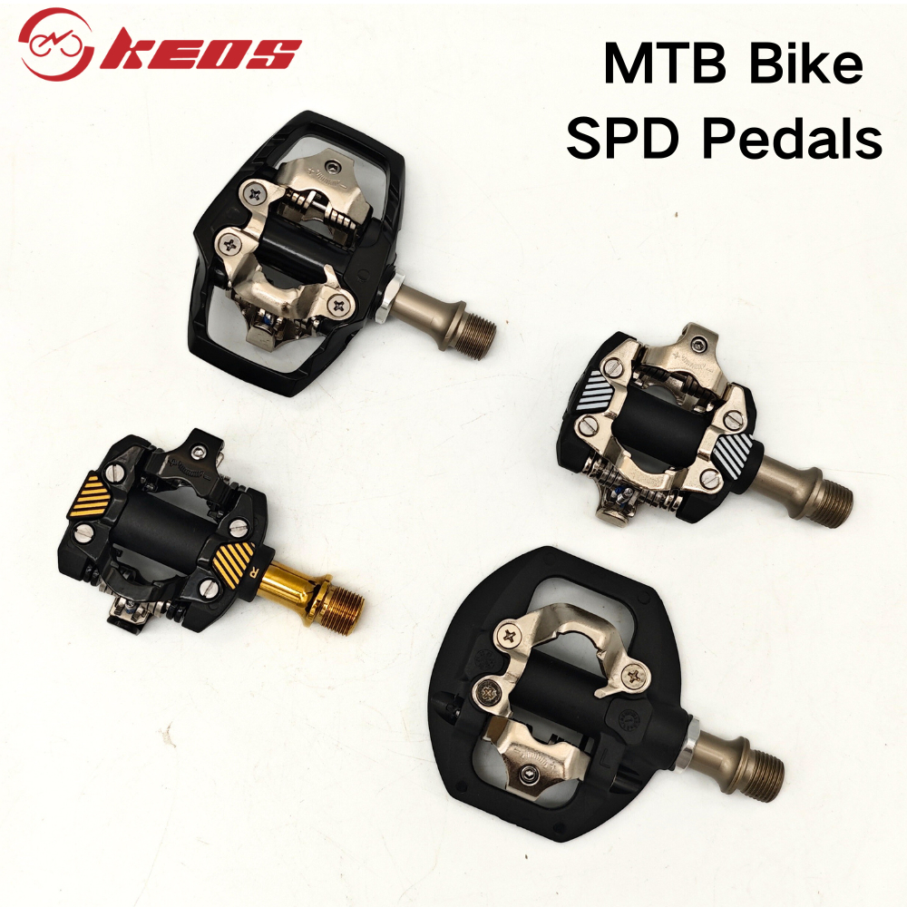 MTB Bicycle Pedals DU Bearing Mountain Bike Self-locking Pedal With ...
