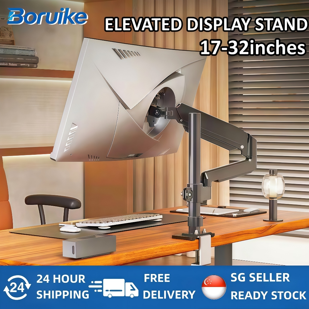 SG Seller 】Column Type Monitor Arm Stand 17 