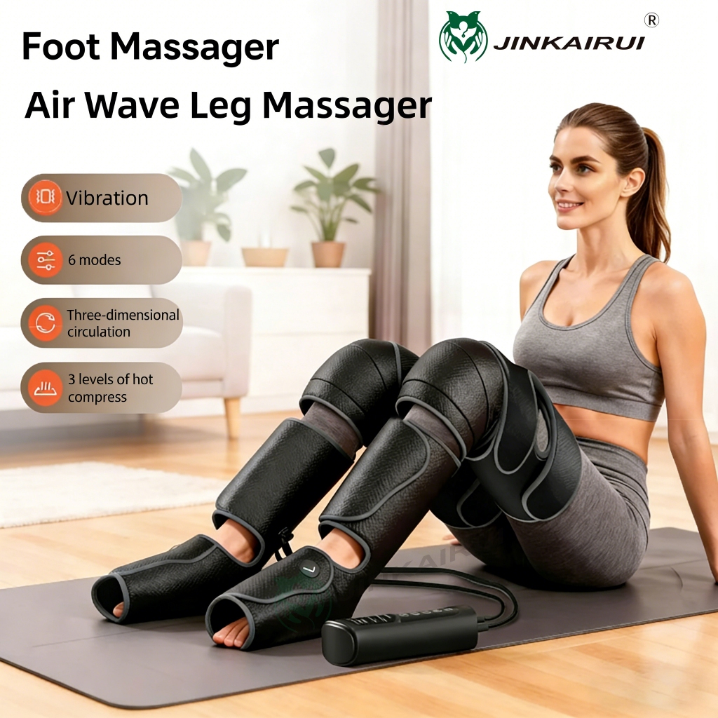 Jinkairui Air Wave Leg Massager Full Airbag Wrap Thigh Massager ...