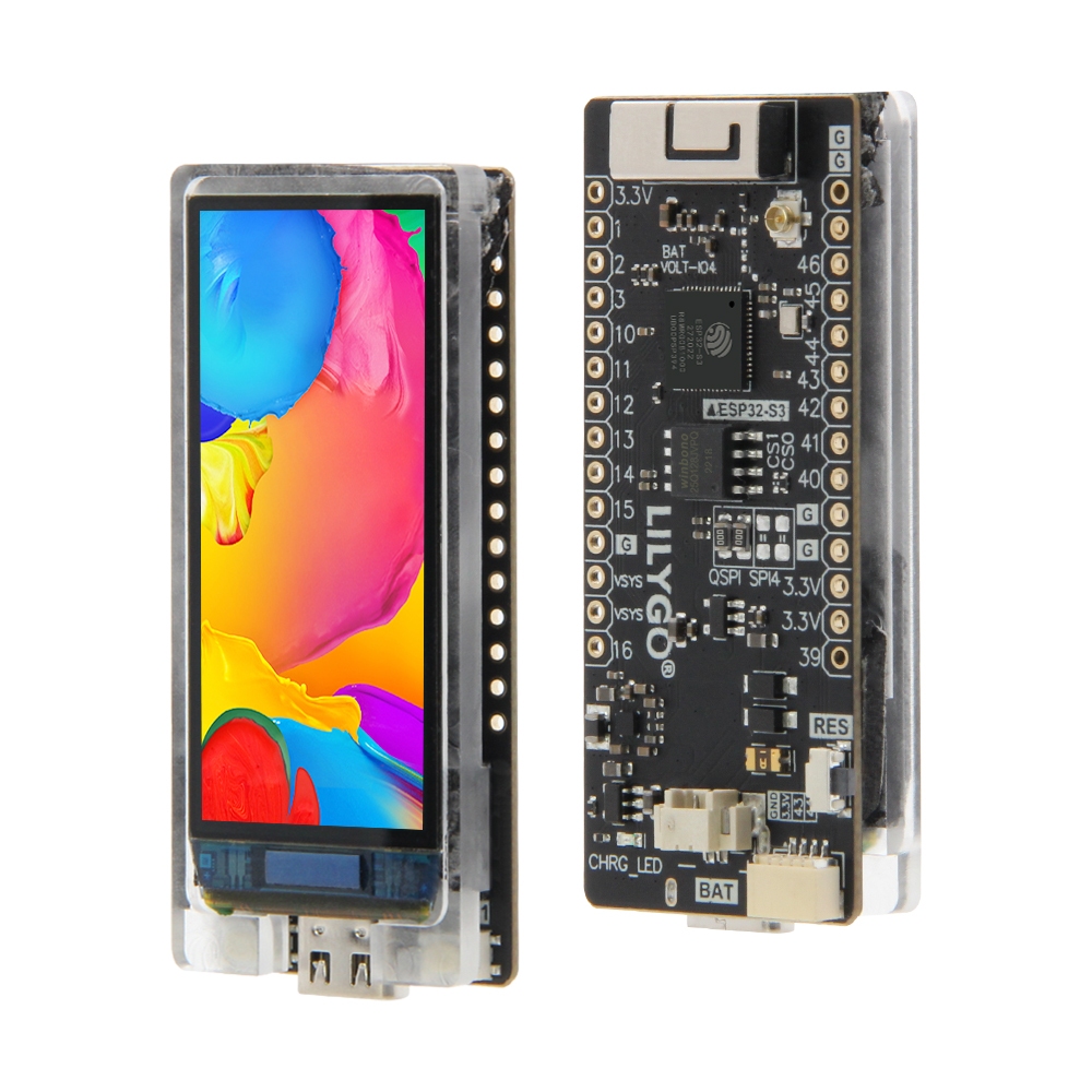 LILYGO T-Display-S3 AMOLED ESP32-S3 WIFI for Bluetooth Development ...