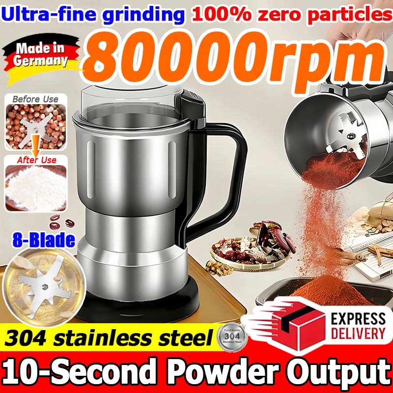 【sg stock】80000rpm electric grinder machine grinder blender portable ...