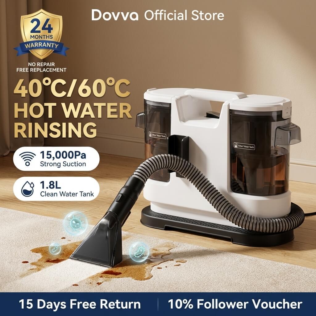 Spot & Fabric Cleaning Heater Machine Fabric Washer Vacuum Household ...