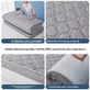 004 thickened foldable mattress folded