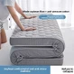 004 thickened foldable mattress close-up