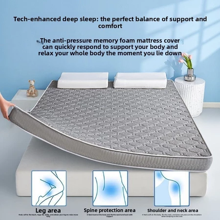004 thickened foldable mattress alternate view
