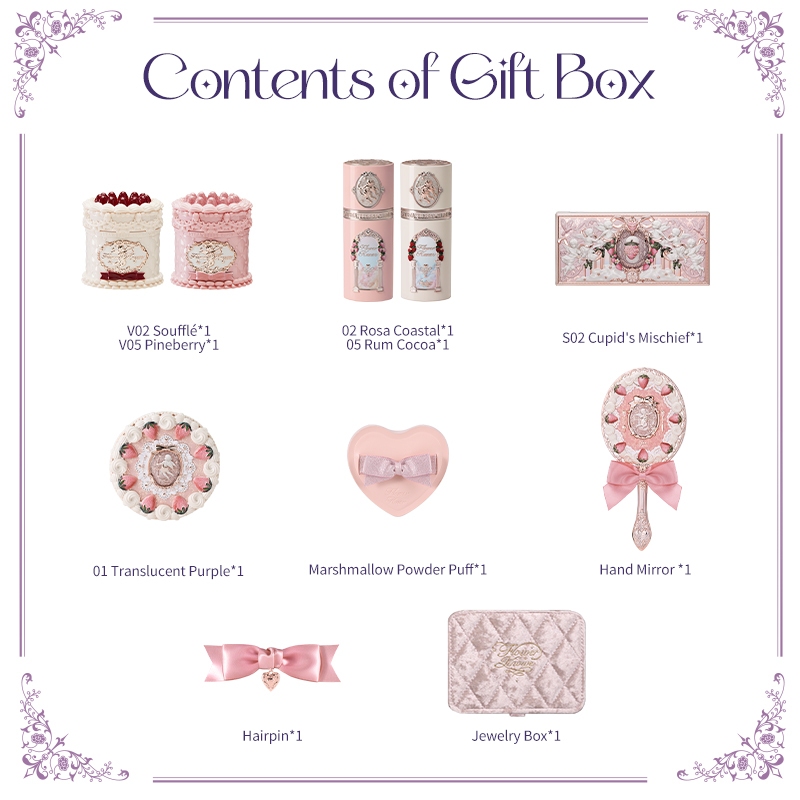 Flower Knows Violet Strawberry Rococo All-In Gift Set | Shopee