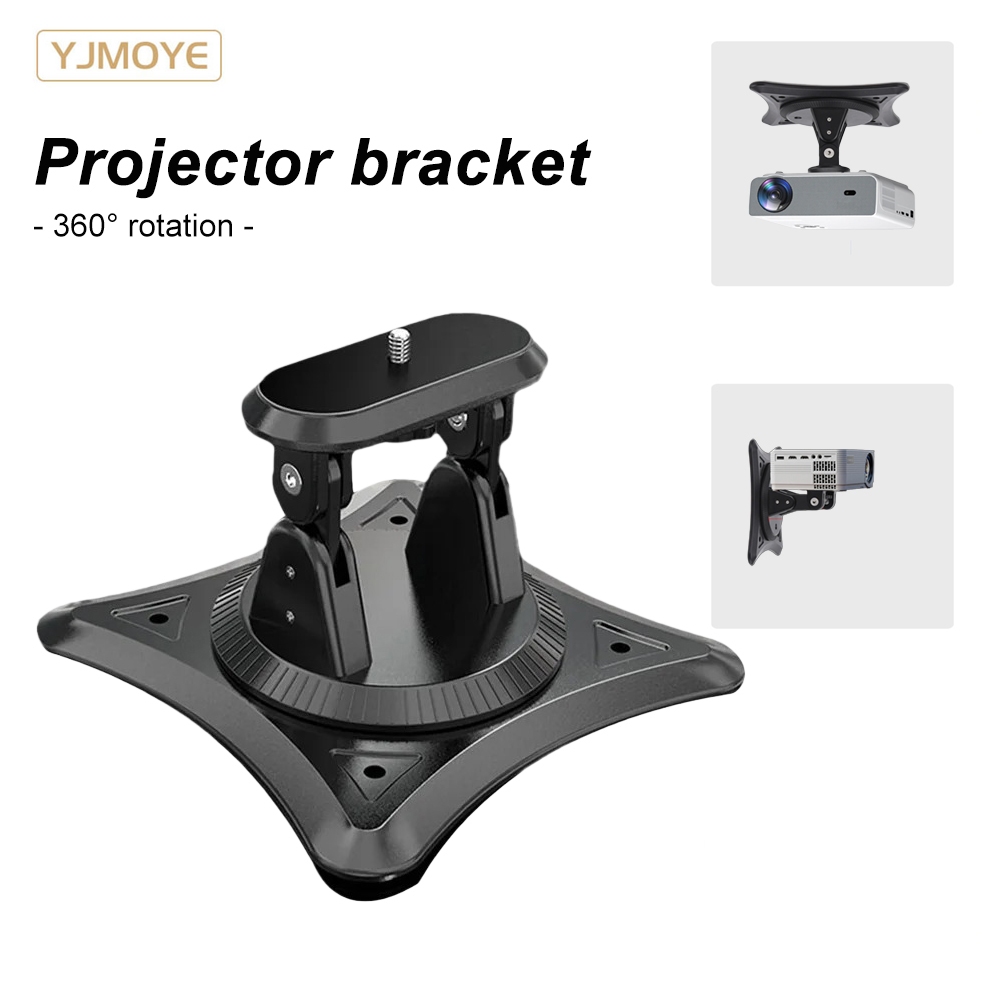 YJMOYE Projector Bracket Desktop Projectors Stand Wall-mounted Ceiling ...