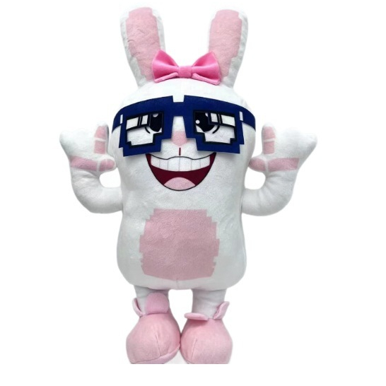 Steal a Brainrot Roblox Boppin Bunny 67 Esok Sekolah plush toy