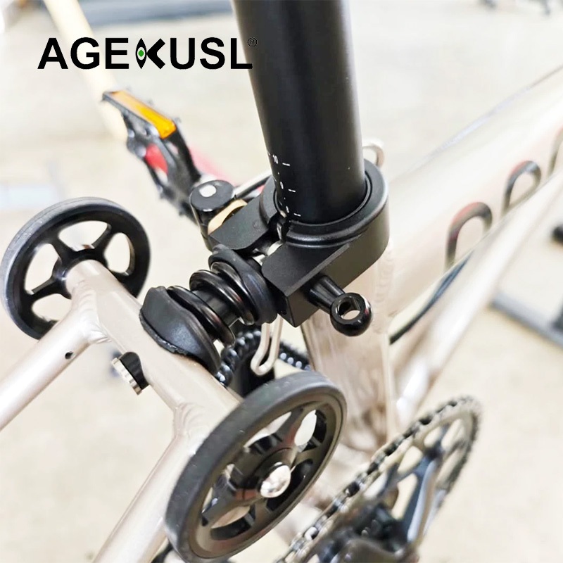 H&H HH Bike Rear Shock Absorber Titanium Spring Use For Brompton Pline ...
