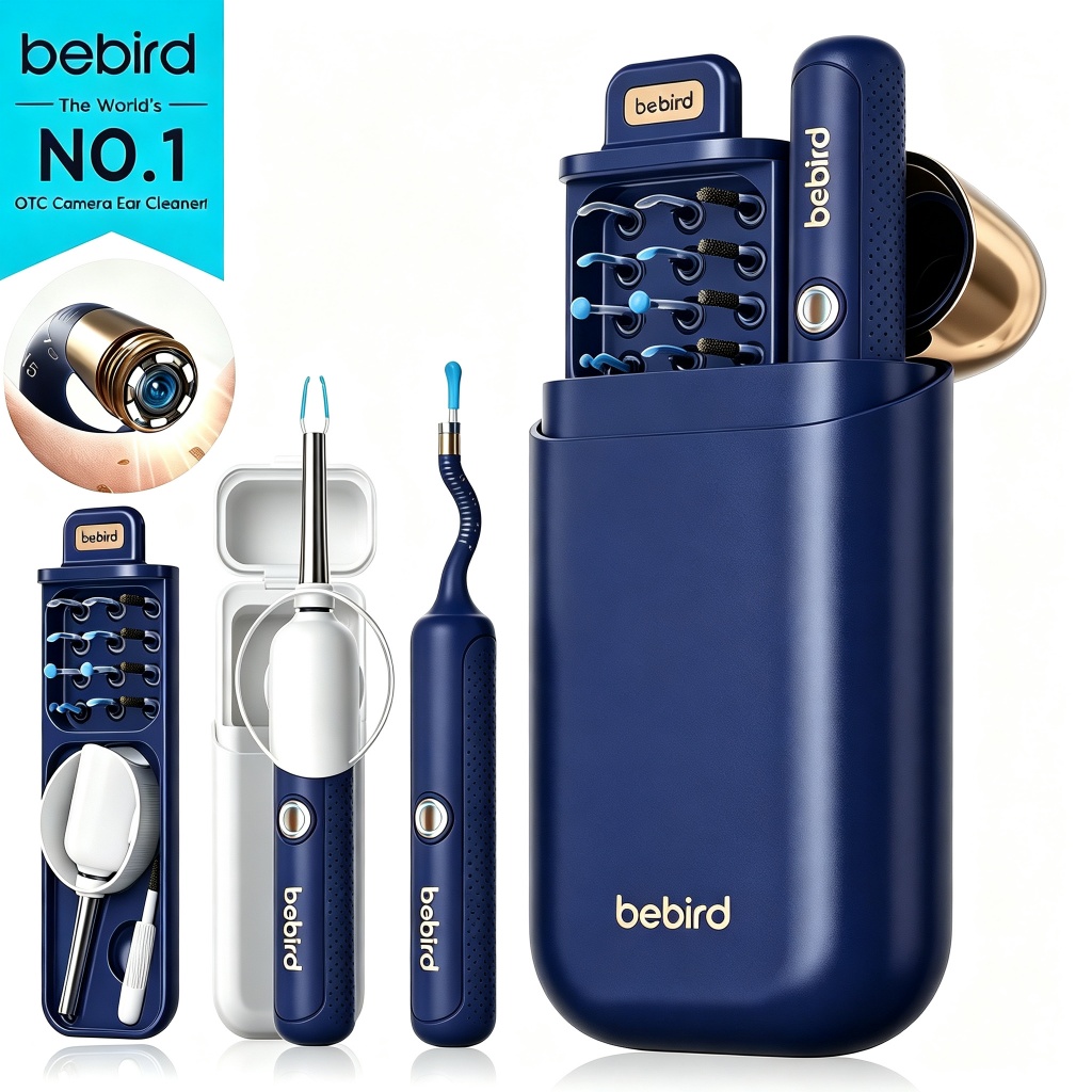 Bebird Earsight Plus Ear Cleaning Camera Set | Painless Ear Wax Remover ...