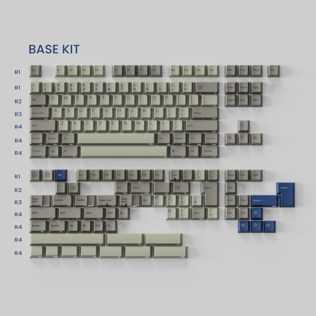 PBTfans Keystone keycap set base kit | Shopee Singapore