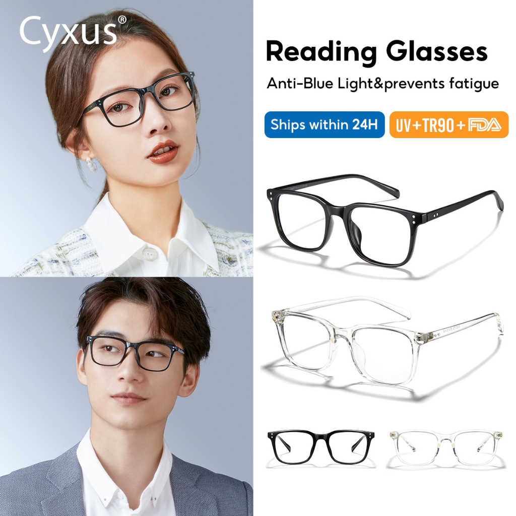 Cyxus TR90 Blue Light Glasses light Computer Glasses for Women/Men Anti ...