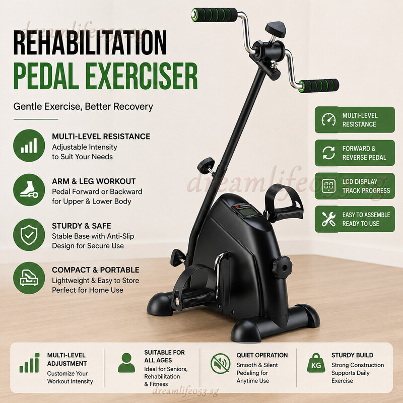 Elderly Rehabilitation Exercise Bike Upper And Lower Limb Recovery ...