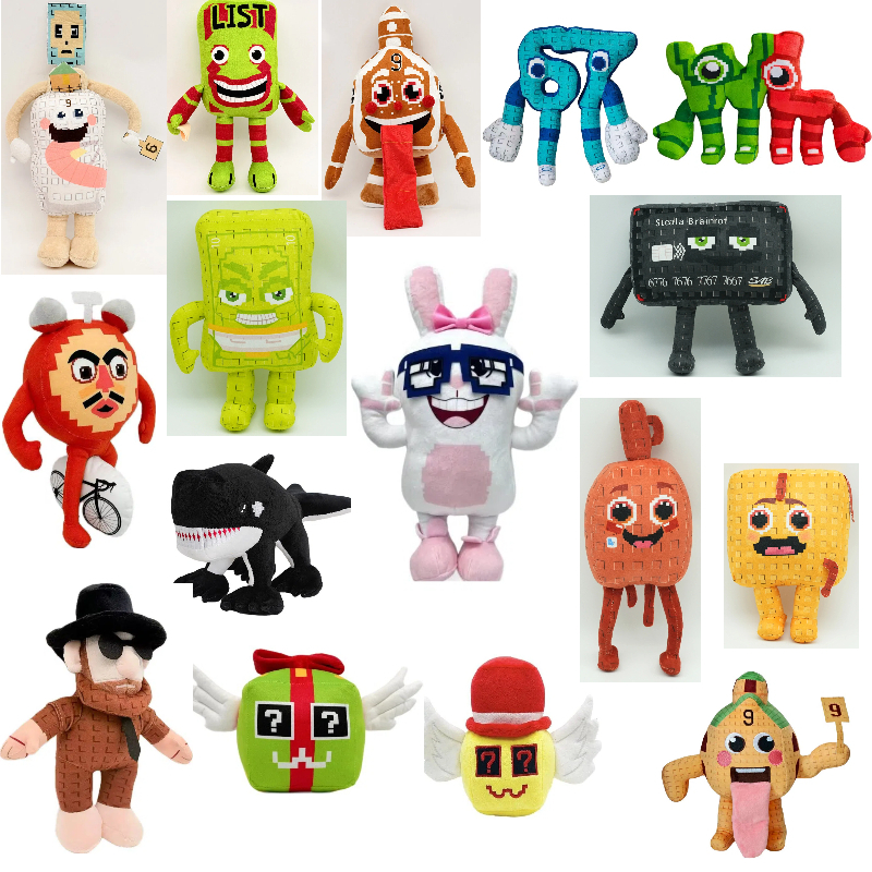 Steal a Brainrot Roblox Boppin Bunny 67 Esok Sekolah plush toy