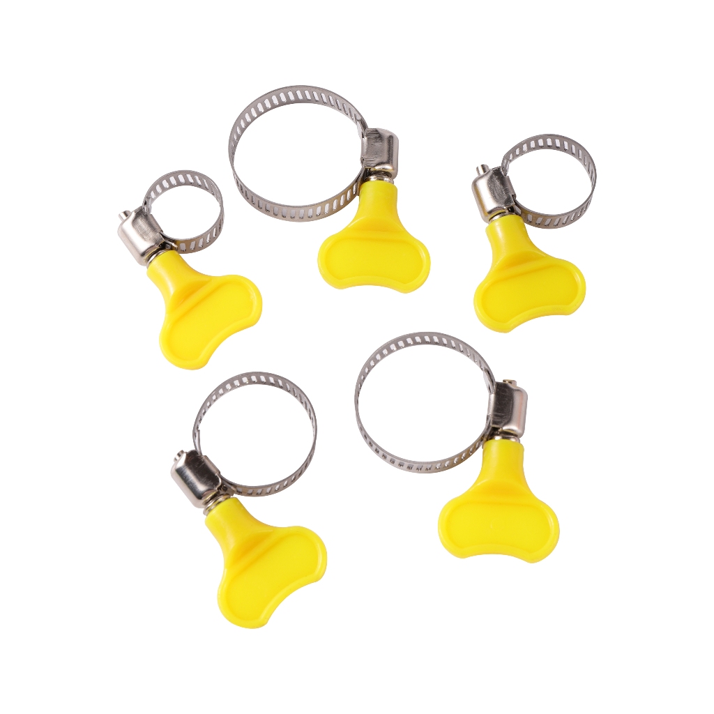 Stainless Steel Hose Clamp Adjustable8-38mm Clip With Handle Garden ...