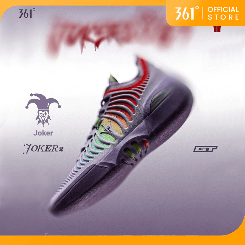 361 Degrees Joker 2GT【Low-top] Professional Basketball Shoes