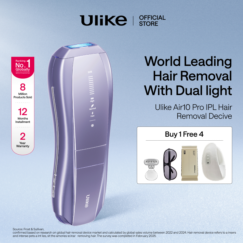 Ulike Air 10 Pro Ice Cooling IPL Hair Removal Device--Ship from