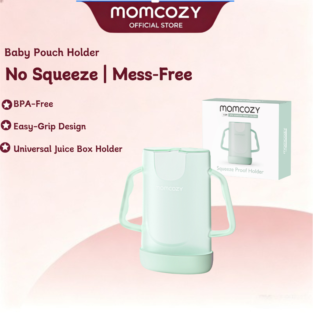 Momcozy baby food pouch holder from Shopee Singapore