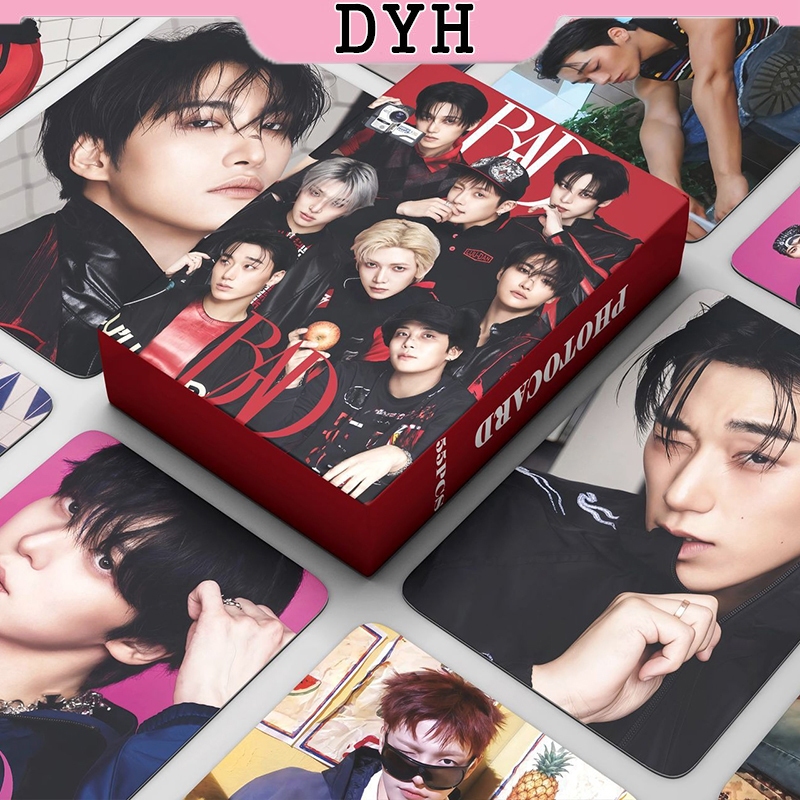 55pcs/box ATEEZ Photocards BAD GOLDEN HOUR : Part.5 Album LOMO Card ...