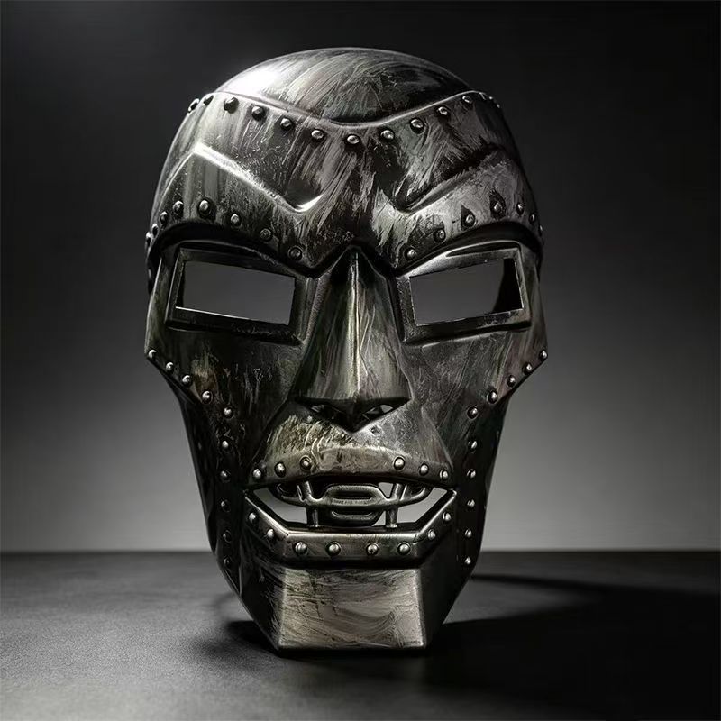 25*18cm Doctor Doom Plastic Mask, Victor Von Doom Full Face Mask ...