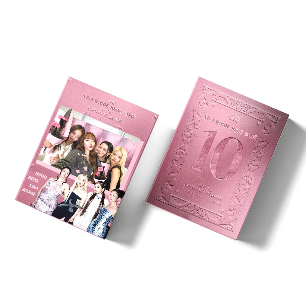 KPOP 55pcs/box BLACKPINK Photocards BINK 2026 10TH KPOP LOMO Card