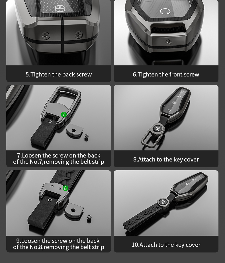 [Ready Stock]BYD car key case for BYD BYD Alloy + TPU full coverage ...