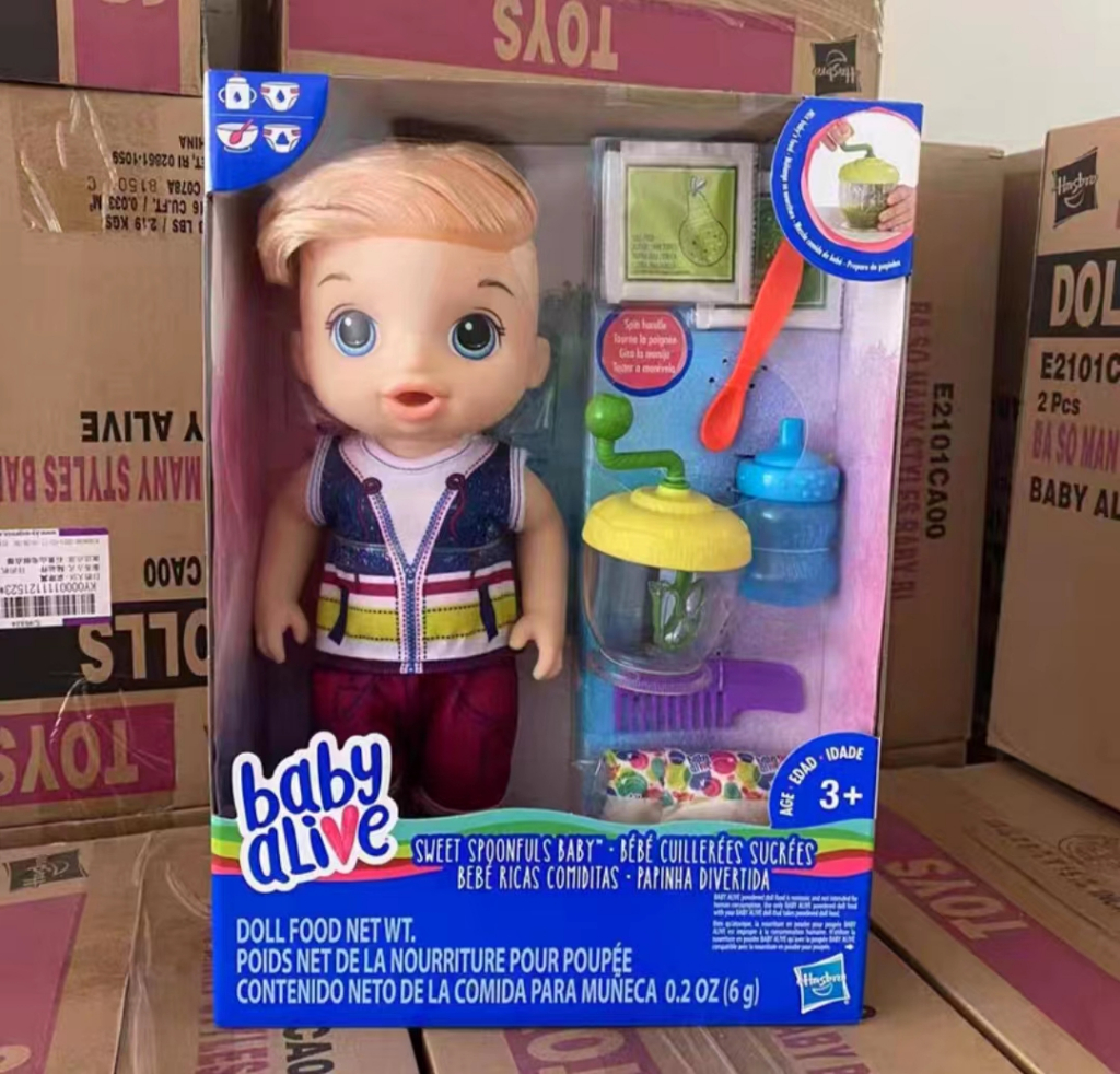 Baby alive spoonfuls boy on sale