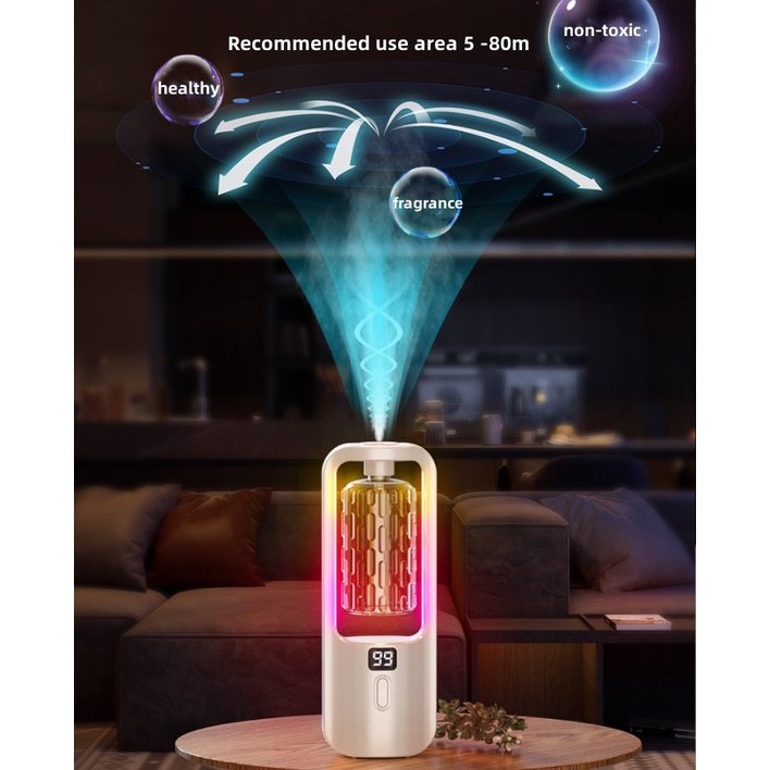 Digital display Rechargeable air freshener toilet fragrance Fragrance ...