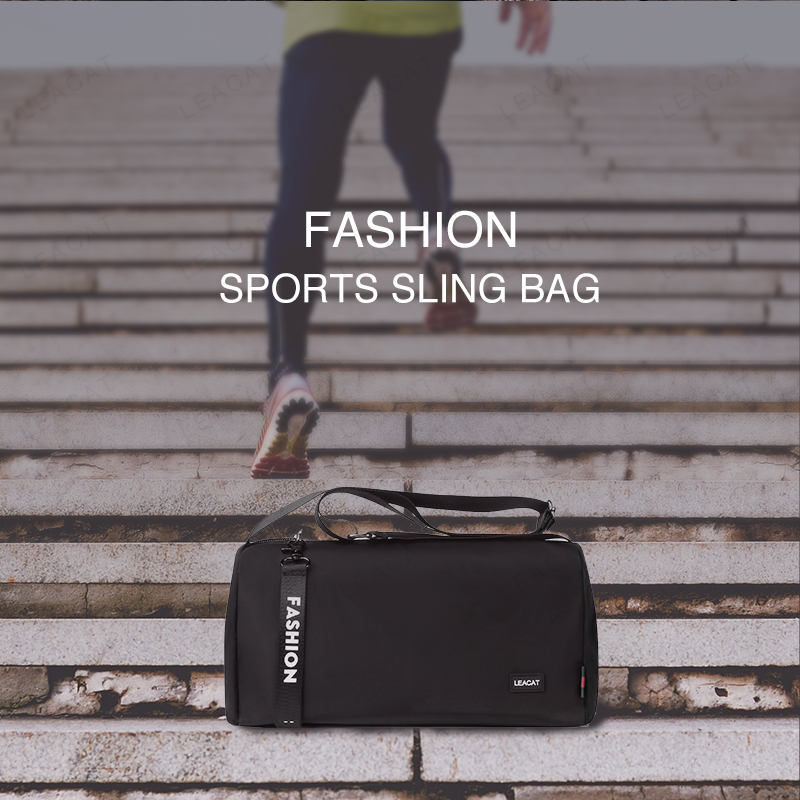 Leacat Men Gym Bags Crossbody Exercise Training Bag Fitness Travel ...