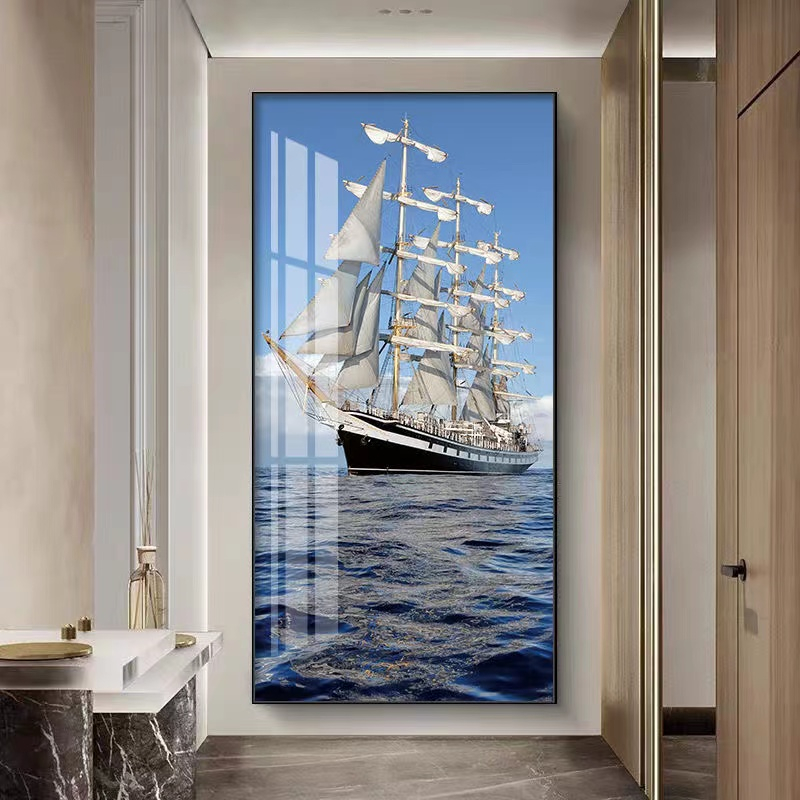 【Customizable Size】Ins Decorative Painting Aluminum Alloy Frame Metal ...
