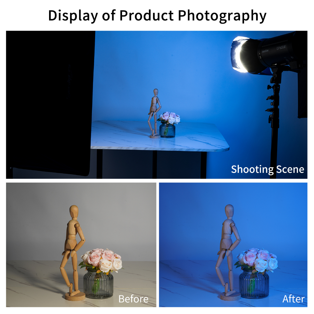 Selens Photography Lighting Color Filter Paper Professional Color Gels ...