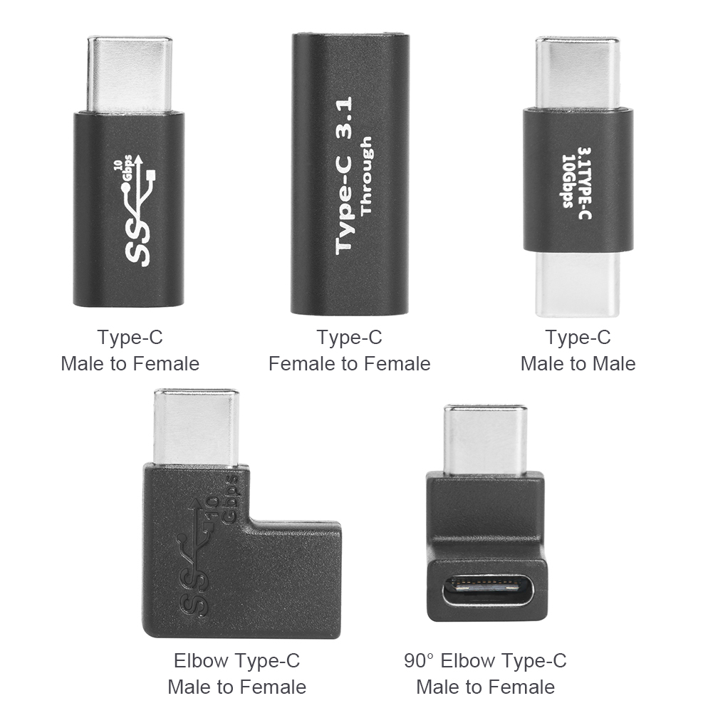 ECILY 10Gbps 100W PD Type C to Type C Charging Adapter USB C to USB C ...