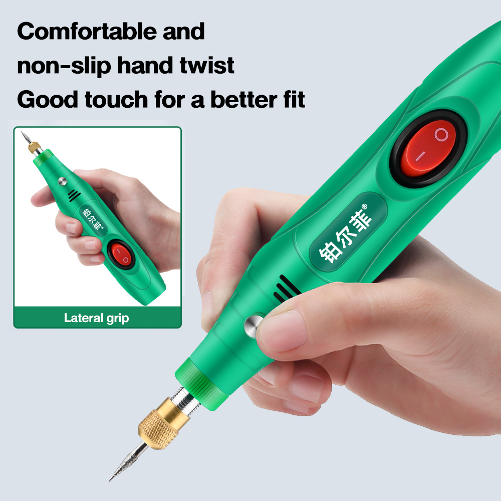 Mini Electric Drill Grinder Set 18000rpm Variable Speed Rotary Tool ...