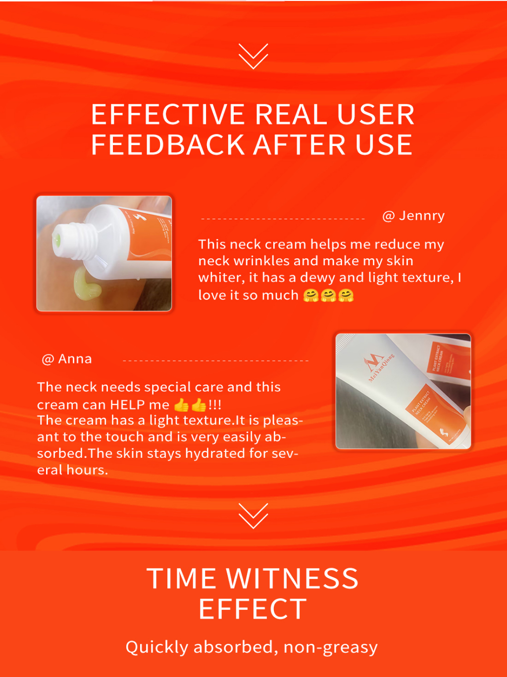 MeiYanQiong Moisturizing Anti-Wrinkle Neck Care Cream Facializes Thin Lines  Whitening Skin Reduces Double Chin Care | Shopee Singapore