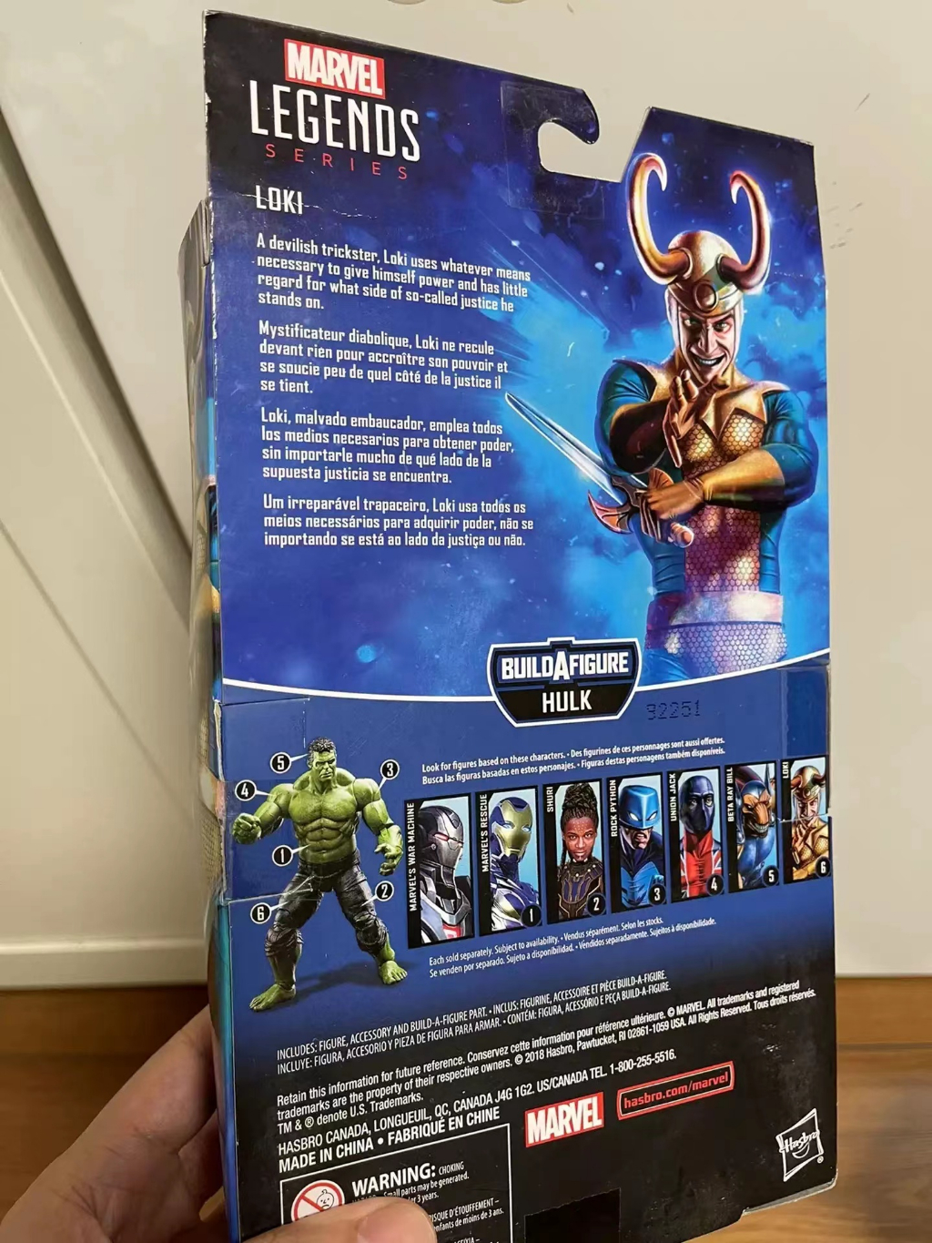 Marvel Legends Series Loki 6" Collectible Marvel Comics Action Figure Toy For Ages 6 & Up With Accessory & Build-A-FigurePiece | Generations Of Toys, LLC