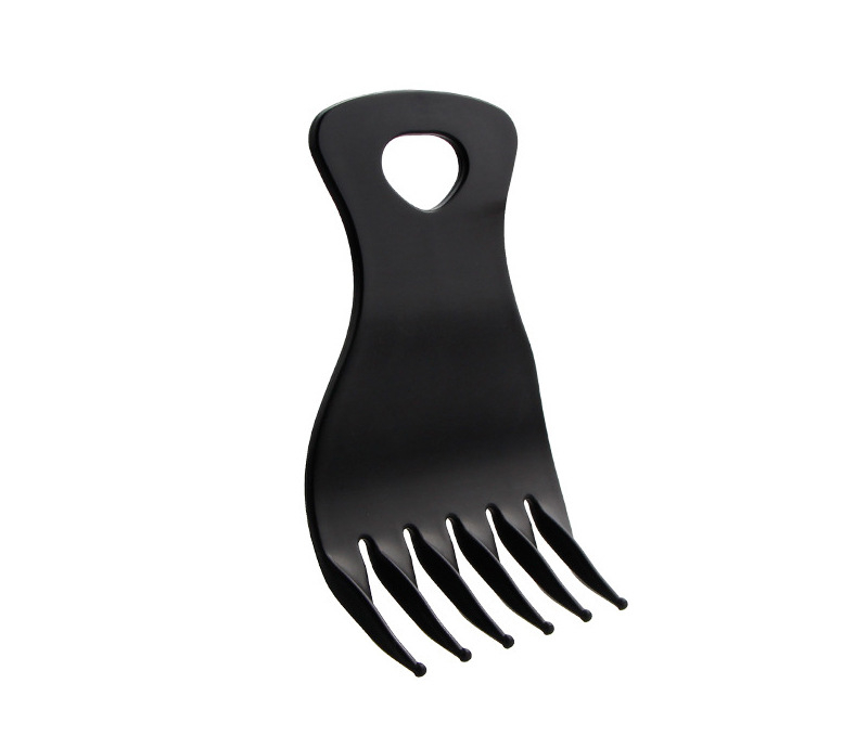 Men's oil hair comb, hairdressing comb, wide toothed texture comb ...