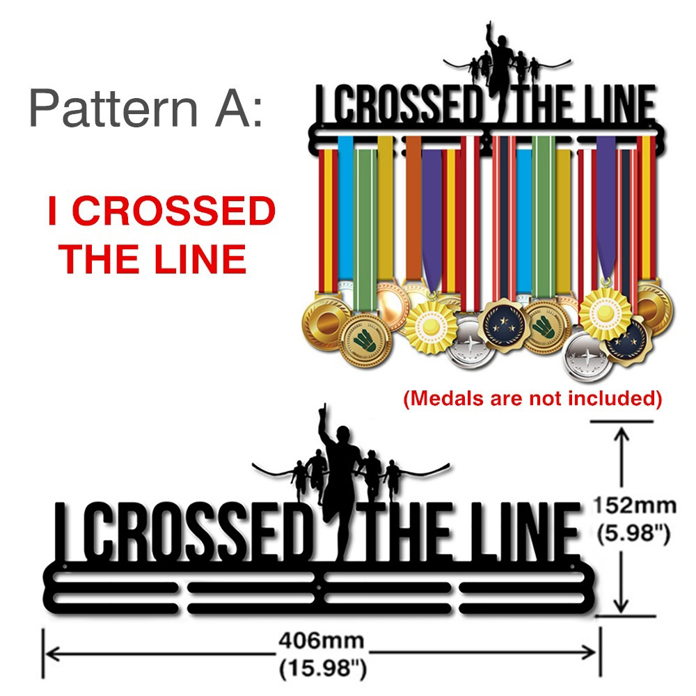 New Fashion 18 Styles Medals Hanger Metal Running Sports Medal Holder ...
