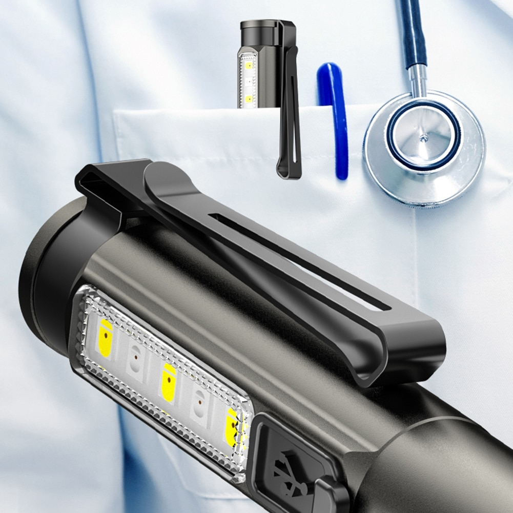 Medical Pen Light Rechargeable Medical torch light led Flashlight ...