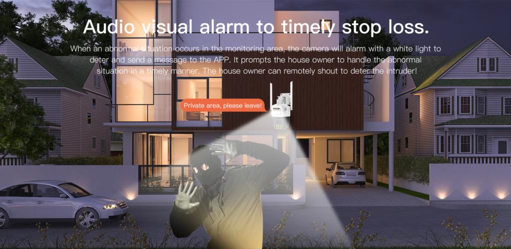Vstarcam 5MP IP Camera Dual Lens Dual Screen Outdoor IP66 WiFi PTZ Auto ...