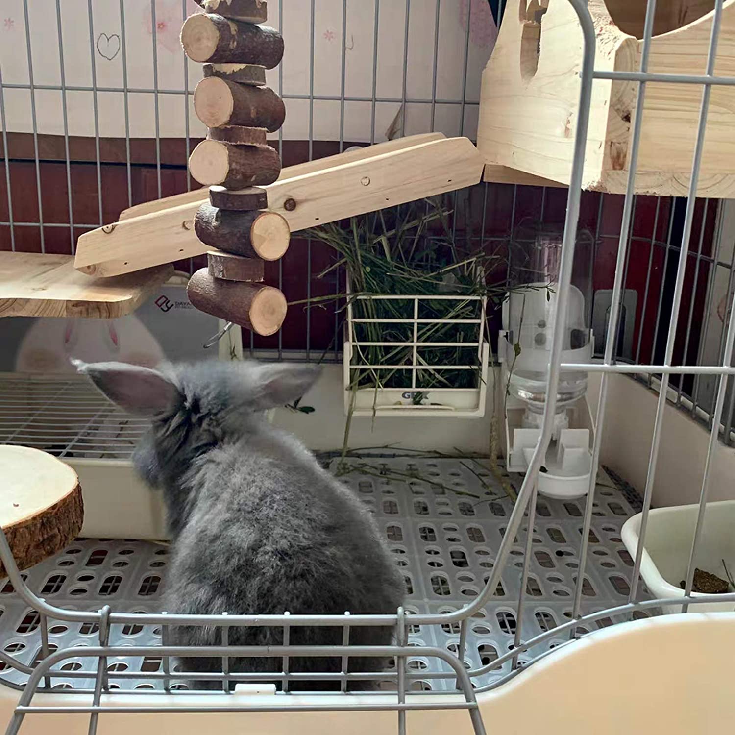 Rabbit Feet Pad,Hole Leak Water Design for Plastic Bunny Feet Pad ...