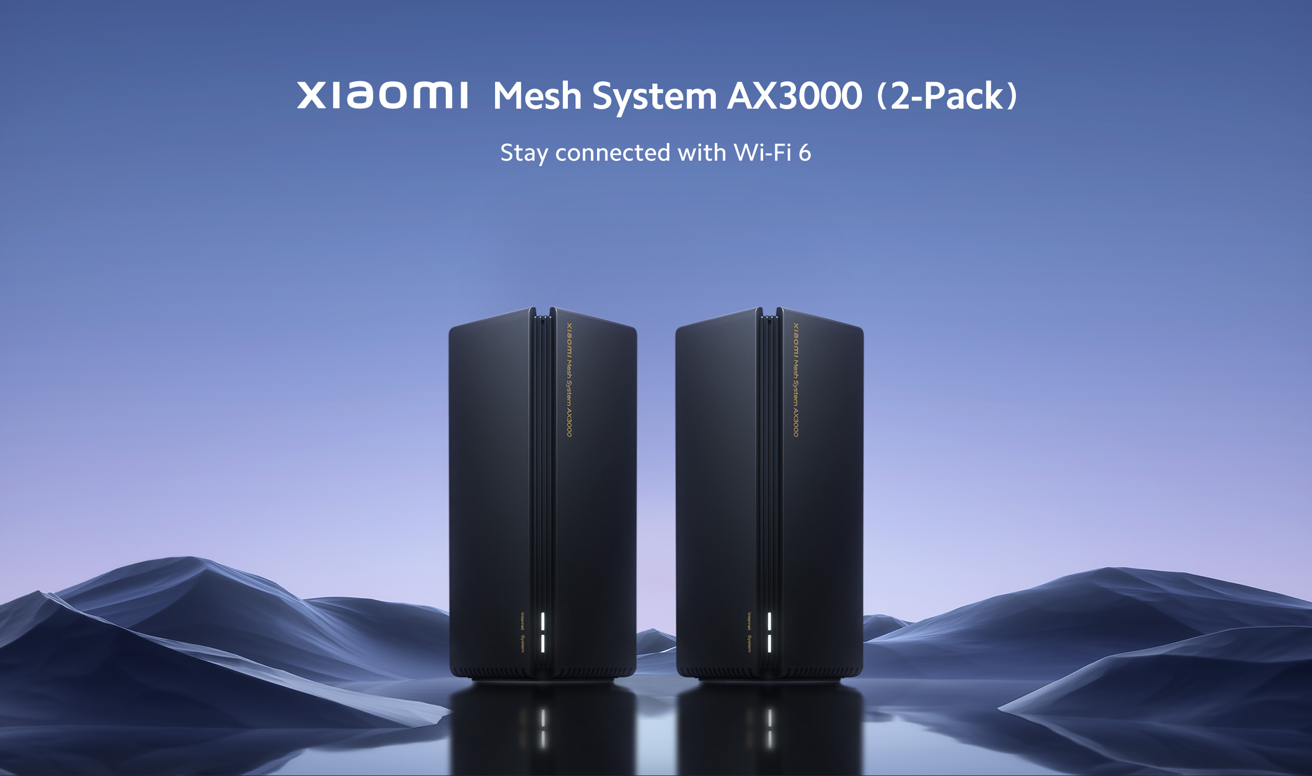 Xiaomi Mesh System AX3000 Chinese Version Wifi Router 2.4G 5.0